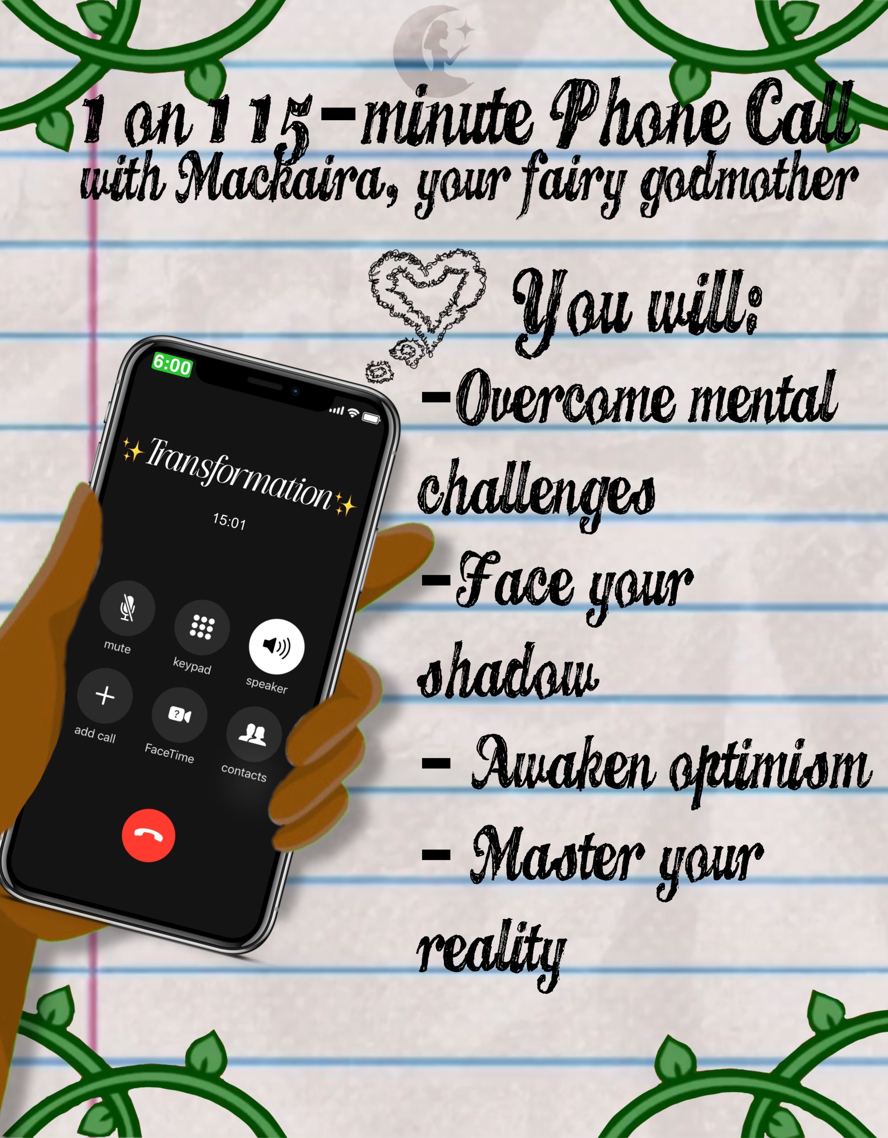 Phone Call 1 on 1 Session