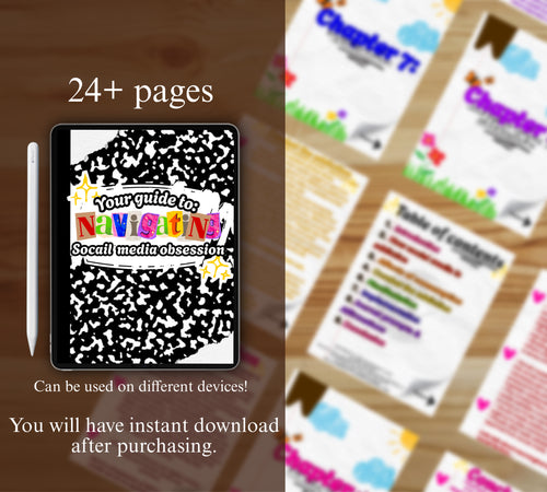 Navigating Social Media Obsession DIGITAL GUIDE (or Conquered Mind DIGITAL GUIDE PACK)